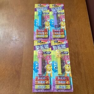 PEZ Candy & Dispenser Care Bears Bundle of 4 Unlock the Magic Collect Them All